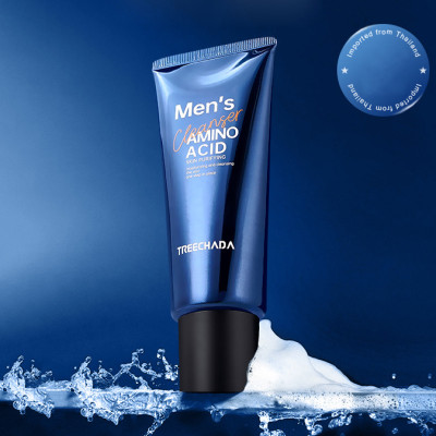 Sữa rửa mặt cho nam Treechada Amino Acid Cleanser giúp làm sạch, giảm mụn Thái Lan 100g