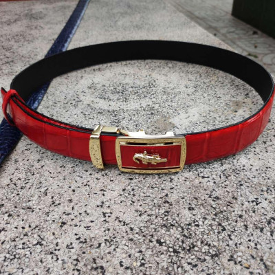 Dây lưng Cá sấu cho nam bụng bia. Bản rộng 4cm rất chắc chắn!