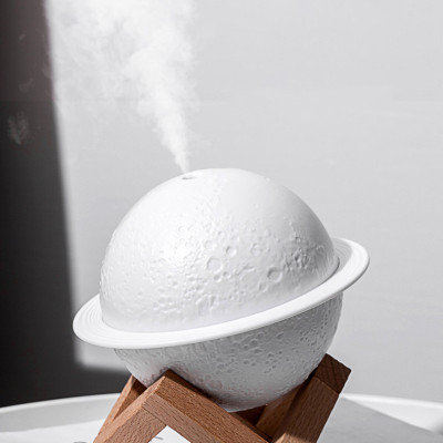 Máy phun sương tinh dầu tạo ẩm Rhino H301 hình mặt trăng, dung tích 200ml, nhỏ gọn - Hàng chính hãng