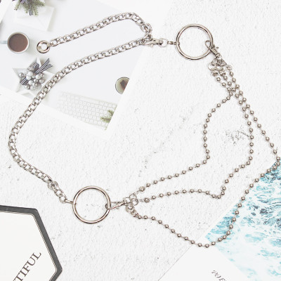 Xích đeo quần chuỗi xích titan 3 lớp thép cá tính, nổi bật