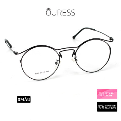 Gọng kính hợp kim 5593 thời trang nam nữ siêu nhẹ siêu bền OURESS