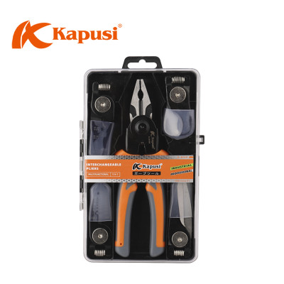 Kìm Đa Năng Kapusi 5 Tính Năng, Thép Không Gỉ, Tay Cầm Cách Điện K8159