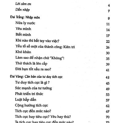 Tư Duy Tích Cực Thay Đổi Cuộc Sống (Tái Bản)