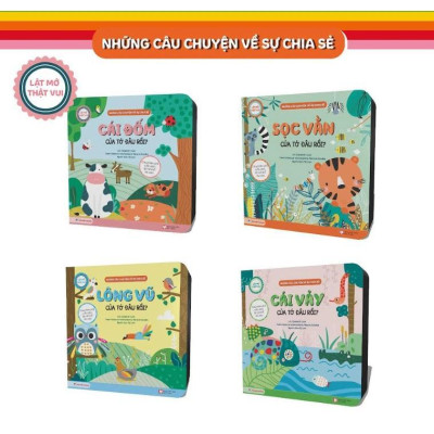 Sách - Những Câu Chuyện Về Sự Chia Sẻ - Chọn Lẻ 4 Chủ Đề - Tân Việt Books