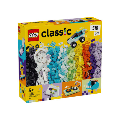 LEGO CLASSIC 11043 Đồ Chơi Lắp Ráp Hộp Sáng Tạo Tuyệt Vời (510 chi tiết)