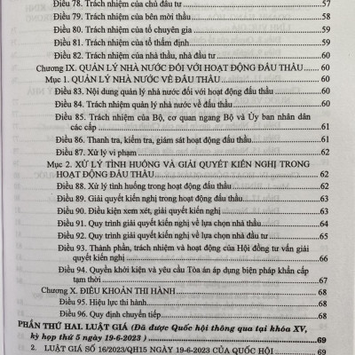 Luật đấu thầu- quy định lựa chọn nhà thầu, hạn chế thất thoát, lãng phí, tiêu cực, tham nhũng trong lĩnh vực đấu thầu - Luật giá
