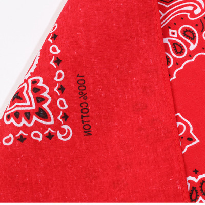 Bộ sưu tập khăn vuông cotton bandana turban XO Vintage BDN01 54x54cm - BDN01.9 Trắng