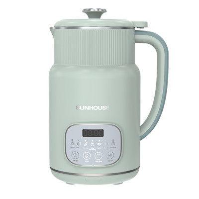 Máy Làm Sữa Hạt Đa Năng Sunhouse SHD5260 – 800ml Cối 2 lớp Lưỡi dao kép 8 cánh, Hẹn giờ nấu thông minh - Hàng chính hãng