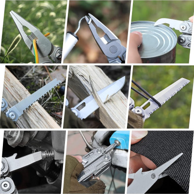 Bộ dụng cụ đa năng 17 trong 1 Swiss+Tech ST021006 , Kìm bỏ túi đa năng - Hàng chính hãng