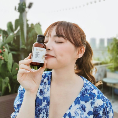 Combo Gel bí đao rửa mặt Cocoon 140ml + Son dưỡng môi dầu dừa bến tre cocoon 5g