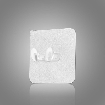 Combo 5 Móc Gài Trong Suốt Treo Phích Điện, Móc Dán Tường, Gài Các Loại Phích Cắm Điện Gọn Gàng Trên Tường. TakyHome 4000set5