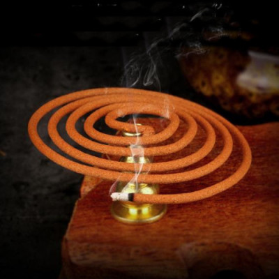 Hương trầm vòng thảo mộc  (giao màu ngẫu nhiên) tặng 1 trụ cài vòng