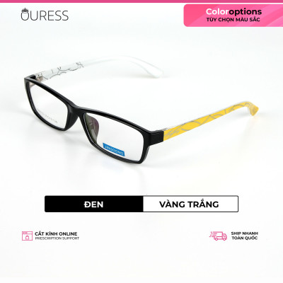Gọng kính nhựa cận viễn loạn thời trang nam nữ Ouress 86010