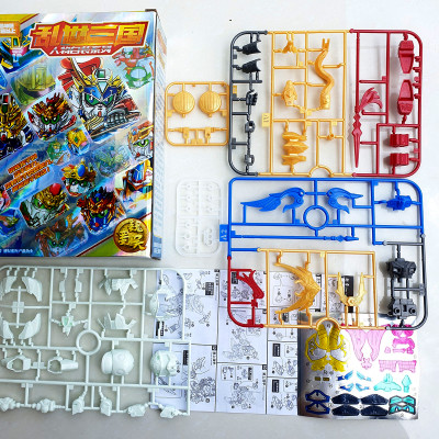 Đồ Chơi Xếp hình Gundam Triệu Tử Long - Mô Hình Lắp ghép Tam Quốc A004