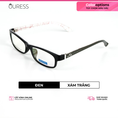 Gọng kính nhựa dẻo tr90 siêu nhẹ thời trang nam nữ Ouress 86026