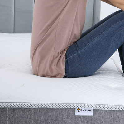 Nệm lò xo túi cao cấp cho giường 1m8 WESTON độ đàn hồi tốt, vỏ vải polyester mềm mịn, kích thước 198x183x21cm (DxRxC) | Index Living Mall - Phân phối độc quyền tại Việt Nam