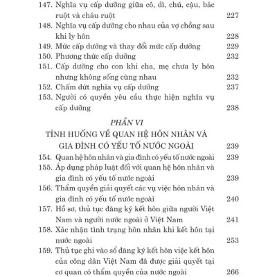 Các tình huống thường gặp trong lĩnh vực hôn nhân và gia đình - bản in 2024