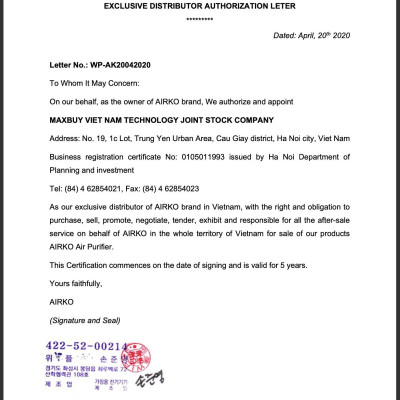 Máy lọc không khi chính hãng Airko AK25M-R (30m2)/ Màng lọc Hepa lọc bụi PM2.5/ SP thiết yếu cho gia đình và văn phòng