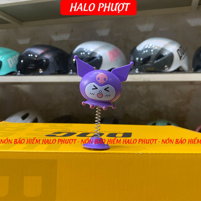 Lò Xo Kuromi - Phụ Kiện Trang Trí Nón Bảo Hiểm Kuromi Lắc Lư – Đồ Chơi Gắn Mũ Siêu Dễ Thương, Nhiều Màu