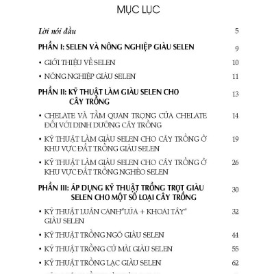 Kỹ Thuật Làm Giàu Selen Cho Cây Trồng