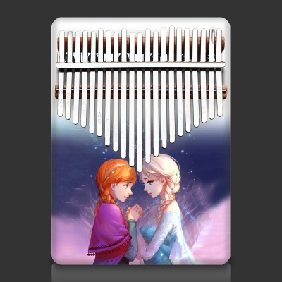 Đàn Kalimba 17 Phím - Đàn Kalimba Thumbs Piano Sử Dụng Ngón Tay | Tặng kèm búa chỉnh, khăn lau, dán nốt phím