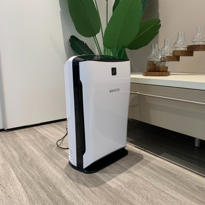 Máy Lọc Không Khí Cao Cấp BONECO P340 Tạo Ion Âm, Khử Mùi, Diệt Khuẩn, Lọc Bụi, Báo Ô Nhiễm (<40m2) - Hàng Nhập Khẩu