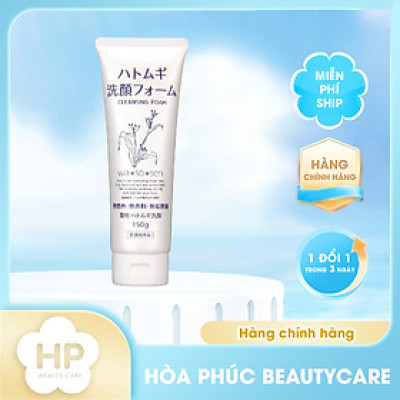 Sữa Rửa Mặt Tẩy Trang Chiết Xuất Ý Dĩ Wasosen Cleansing Foam 150 G