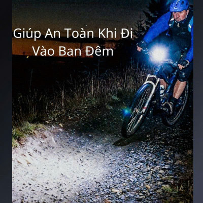 Đèn Xe Đạp Năng Lượng Mặt Trời Siêu Sáng: Có Sạc Pin, Còi Báo, Chống Thấm Nước Cao Cấp
