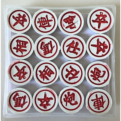 Bộ cờ tướng kèm bàn giấy tiện lợi, thích hợp mang đi linh hoạt trong sử dụng, quân cờ chắc chắn, bỏ hộp tiện lợi