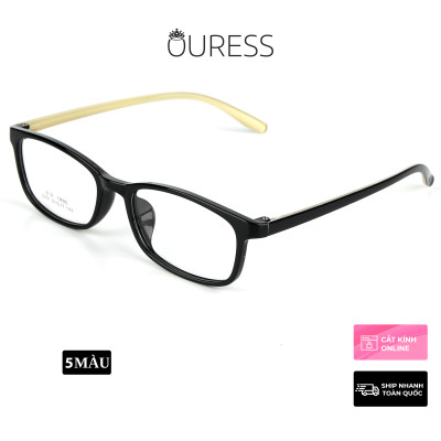 Gọng kính nhựa dẻo thời trang nam nữ siêu nhẹ siêu bền Ouress 2031