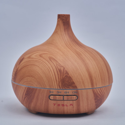 Máy khuếch tán tinh dầu hàng chính hãng TESLA, máy xông tinh dầu hình bầu tiên TL021 tạo độ ẩm và khử mùi không khí có đèn đổi màu