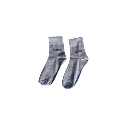 Vớ Trung DS02 Thương Hiệu Davie Chất Liệu 100% Cotton, Co Giãn Và Kháng Khuẩn