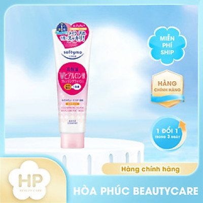 Sữa Rửa Mặt Tẩy Trang Dưỡng Ẩm Ngăn Ngừa Lão Hóa Da Kosé Softymo Cleansing Foam (190 G)