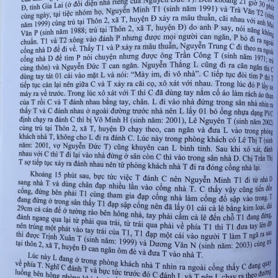 Tuyển Tập Các Bản Án Của Toà Án Nhân Dân Cấp Cao về Hình Sự Và Tố Tụng Hình Sự