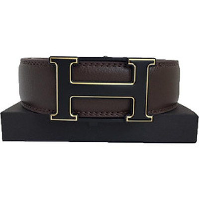 Thắt Lưng, Dây Nịt Nam Cao Cấp HMT, Khoá Tự Động Kiểu Chữ H, Dây Da Bò.