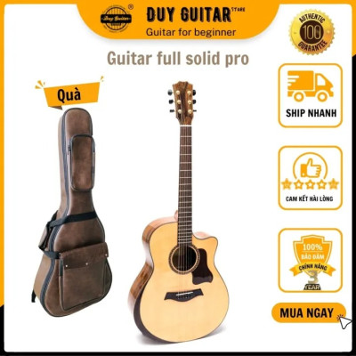 Đàn guitar acoustic DT600 Duy Guitar Store thùng đàn gỗ điệp gỗ còng cho chất âm thanh tốt sử dụng lâu dài