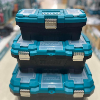 BỘ 3 HỘP NHỰA ĐỰNG CÔNG CỤ KHÓA KIM LOẠI TOTAL TPBXK0032 - HÀNG CHÍNH HÃNG