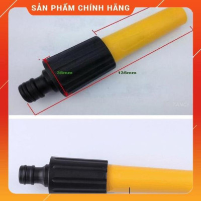 Bộ dây vòi xịt nước ️ , tăng áp 3 lần, loại 3m, 5m 206622-5 cút sập,nối nhựa vàng+ móc khoá