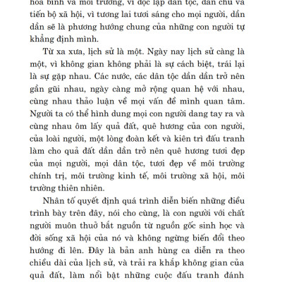 Hồ Chí Minh và con người Việt Nam trên con đường dân giàu,nước mạnh