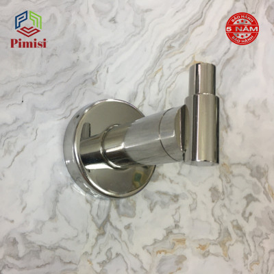 Móc treo đơn Pimisi inox 304 DÁN TƯỜNG dùng để treo quần áo - khăn tắm - phụ kiện - đồ dùng gia đình | Hàng chính hãng