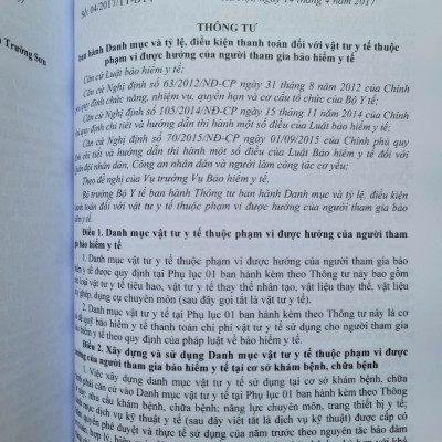 Sách Luật Bảo Hiểm Y Tế sửa đổi bổ sung năm 2024 – Hệ Thống Các Văn Bản Quy Định Chi Tiết Thi Hành (V2529T)