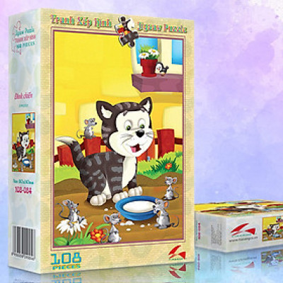 Tranh xếp hình Tia Sáng Đình chiến ( 108 mảnh)