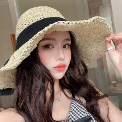 Nón mũ đi biển rộng vành đep gấp gọn cho nữ dona23040403