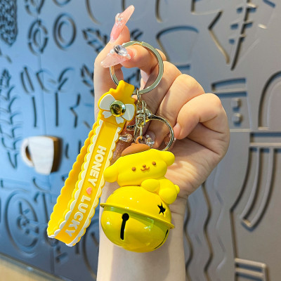 Móc khóa chuông Sanrio hoạt hình kiểu dáng dễ thương, dùng làm quà tắng, trang trí - MK8029