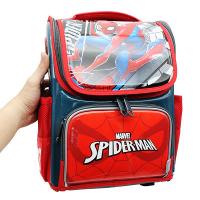 Balo Bé Trai Chống Gù - HooHooHaHa BLH12-1300 - Spider Man Black
