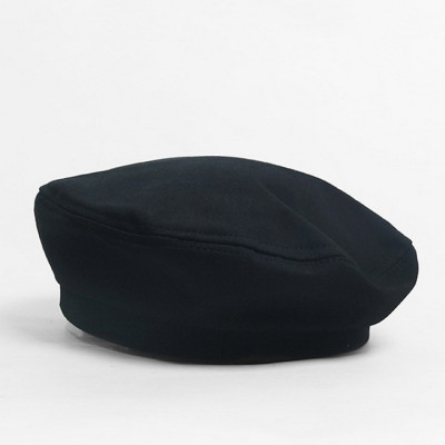 Mũ Nồi Dạ Beret Chất Kaki Phong Cách Hàn Quốc NK487 Màu Đen