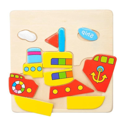 Combo 10 Tranh Ghép 2D và 3D Hình Con Vật và Phương Tiện Giao Thông ,Tranh Ghép Hình Thông Minh Cho Bé