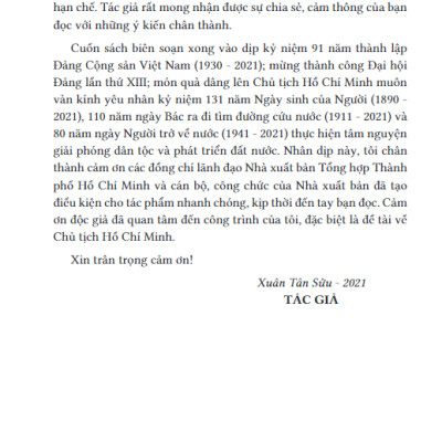 Khát Vọng Hồ Chí Minh