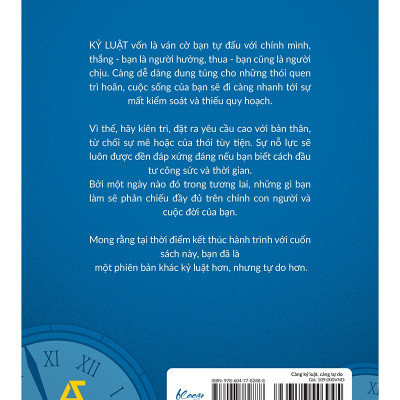 Sách AZ - Càng Kỷ Luật, Càng Tự Do (Tặng Bookmark)