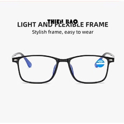 Kính lão thị, viễn thị, kính đọc sách phản quang chống ánh sáng xanh KVM301 NAM NỮ hàng đẹp tròng Nhật bản chuẩn độ